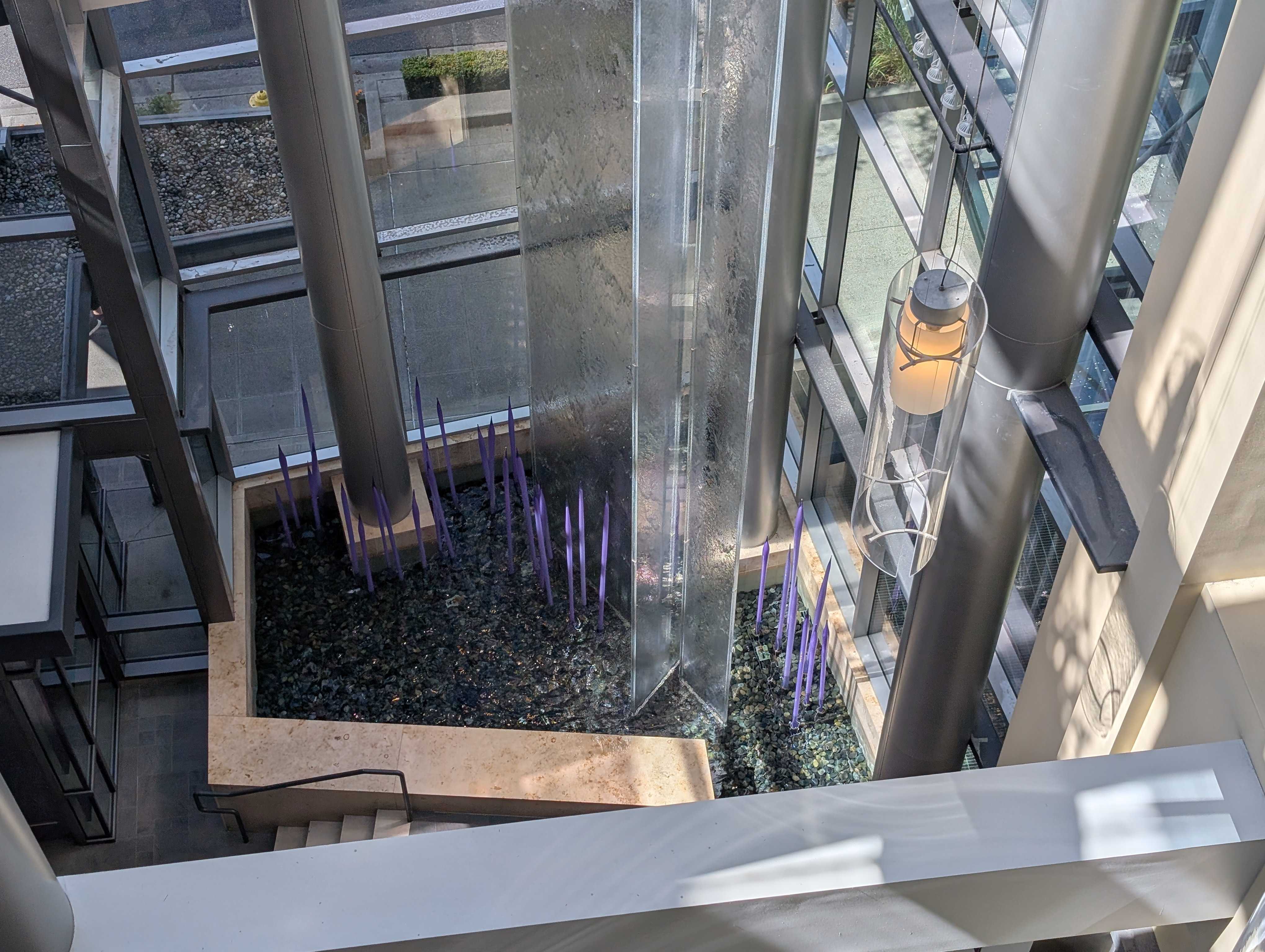 A water installation inside a building