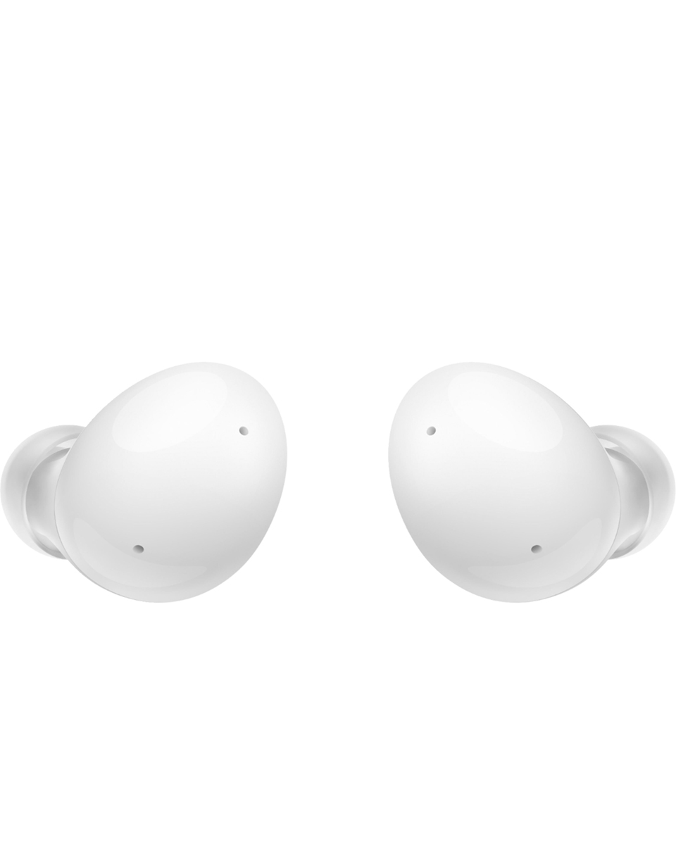 Samsung Galaxy Buds 2 in white render.