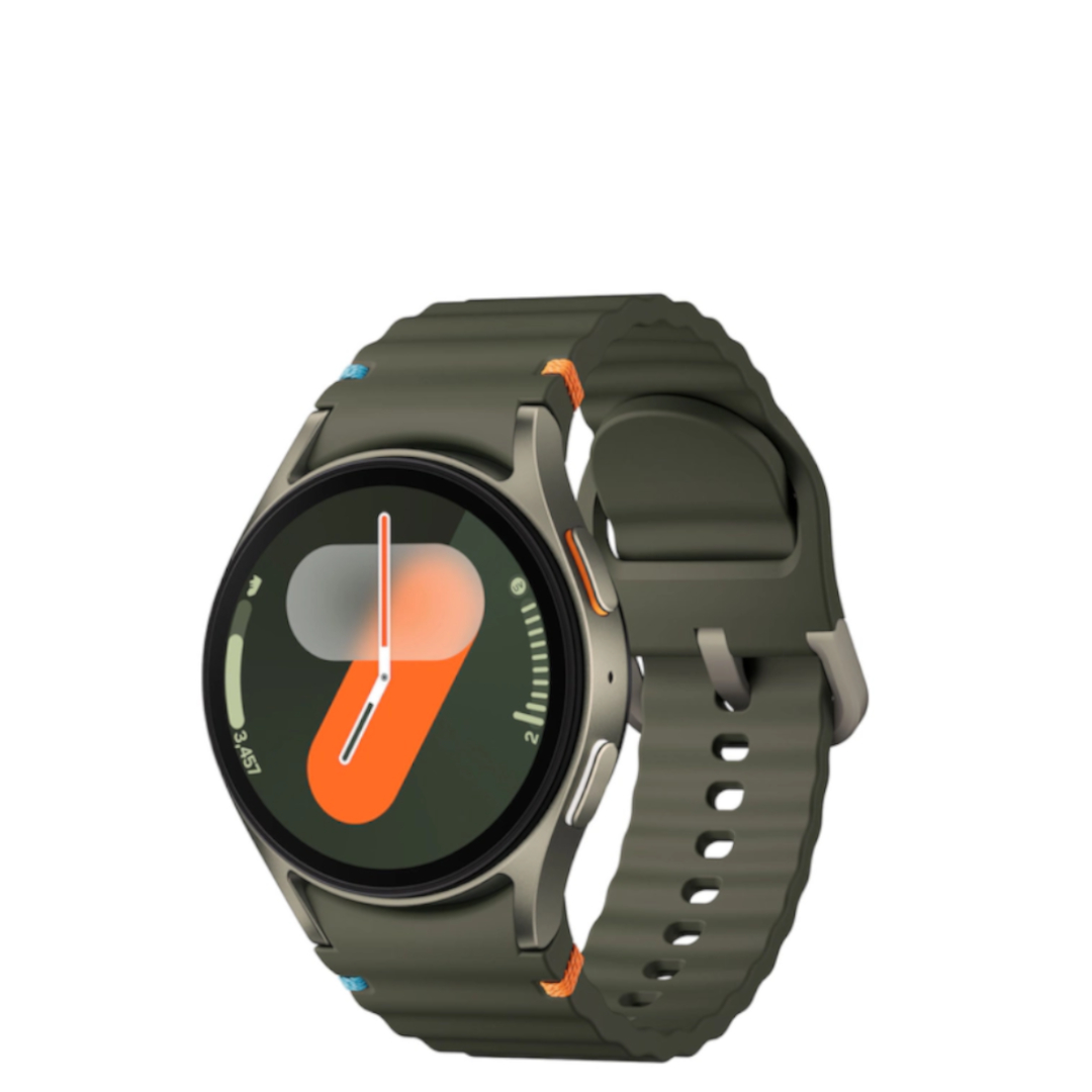 Render of the Green 40mm Samsung Galaxy Watch 7.