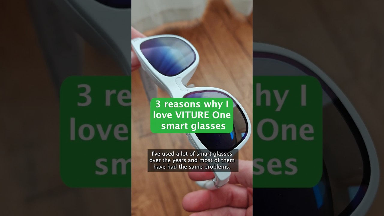 The top reasons why we love the VITURE One smart glasses! #mixedreality #gaming #tech - YouTube