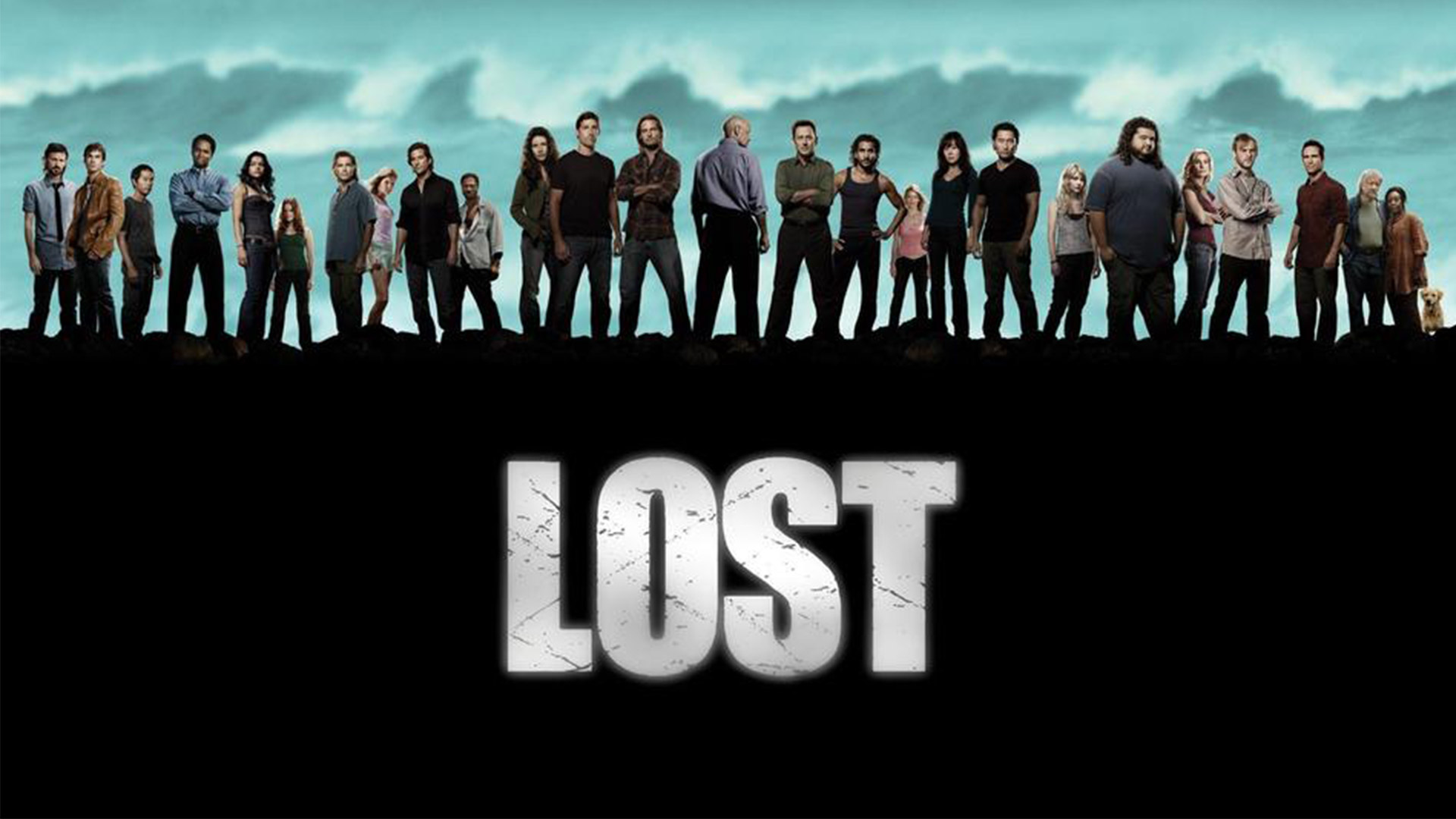 The TV show poster for Lost