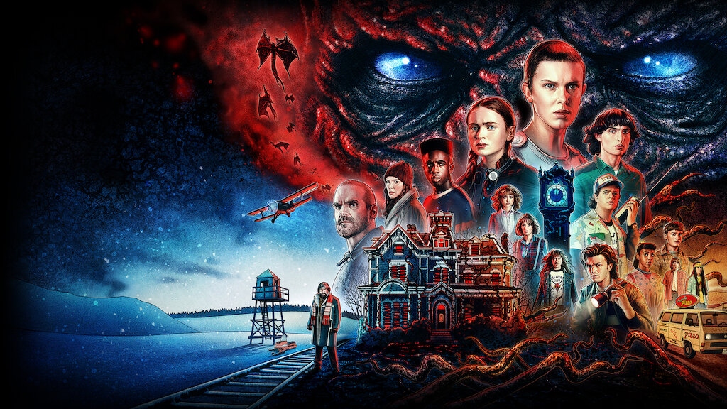 Stranger Things poster.