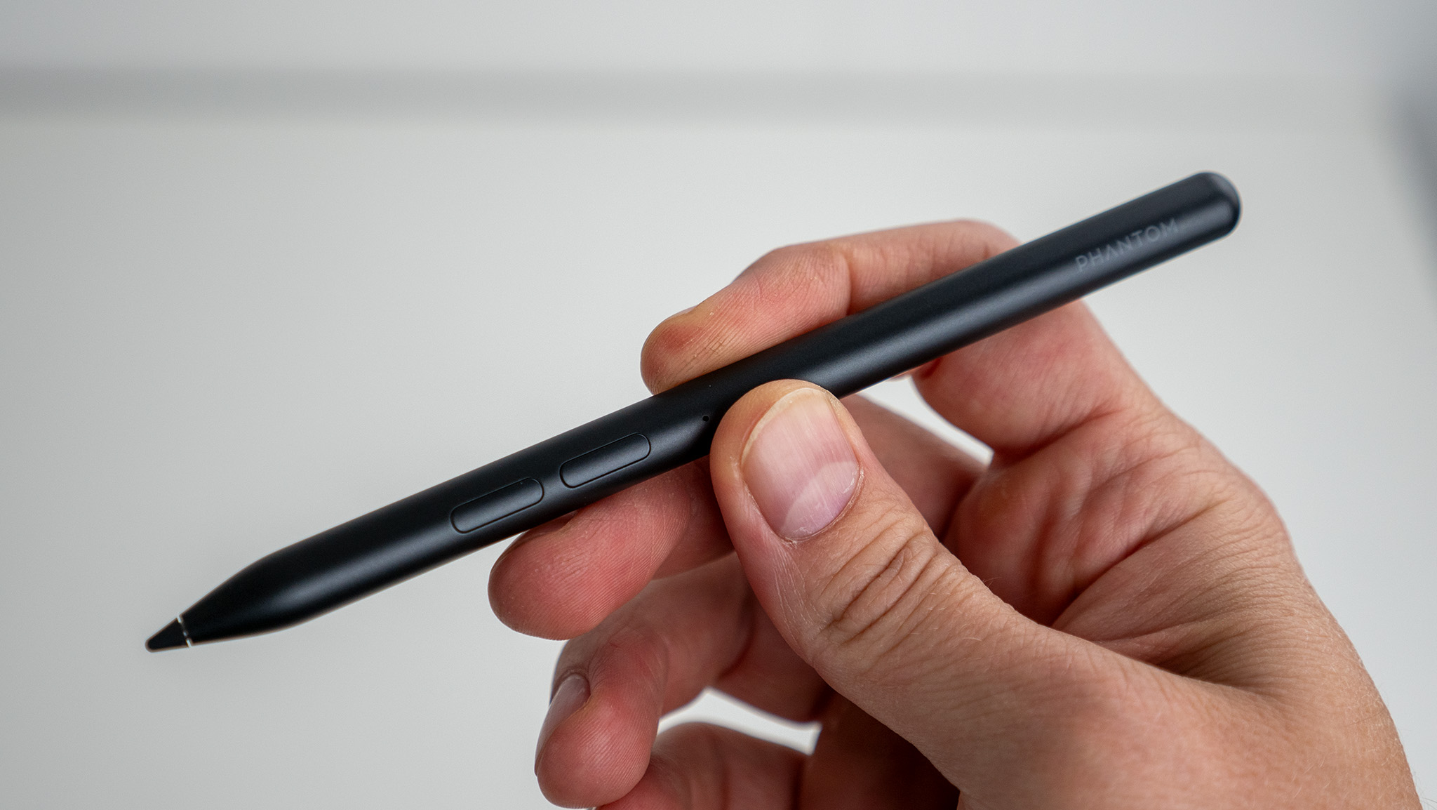 The TECNO Phantom V Pen up close