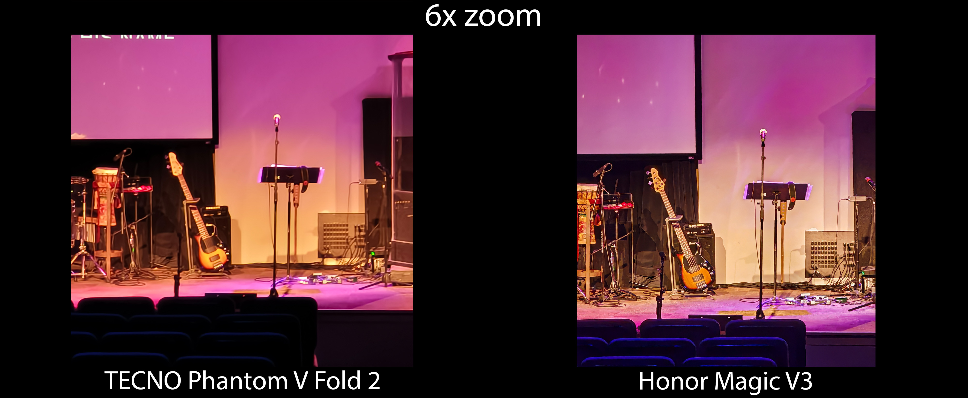 Comparing the cameras of the TECNO Phantom V Fold 2 and the Honor Magic V3