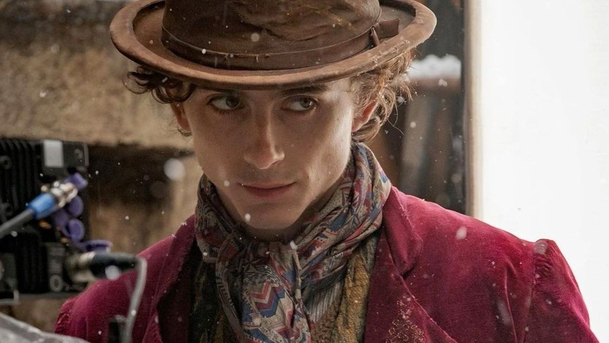 Timothée Chalamet as Wonka