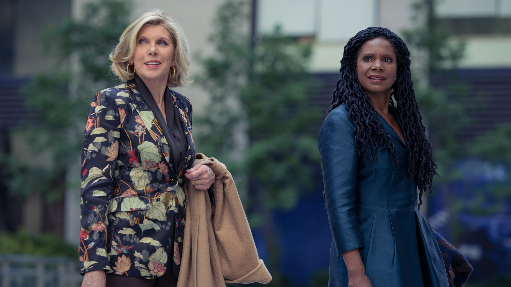 Christine Baranski and Audra McDonald in The Good Fight