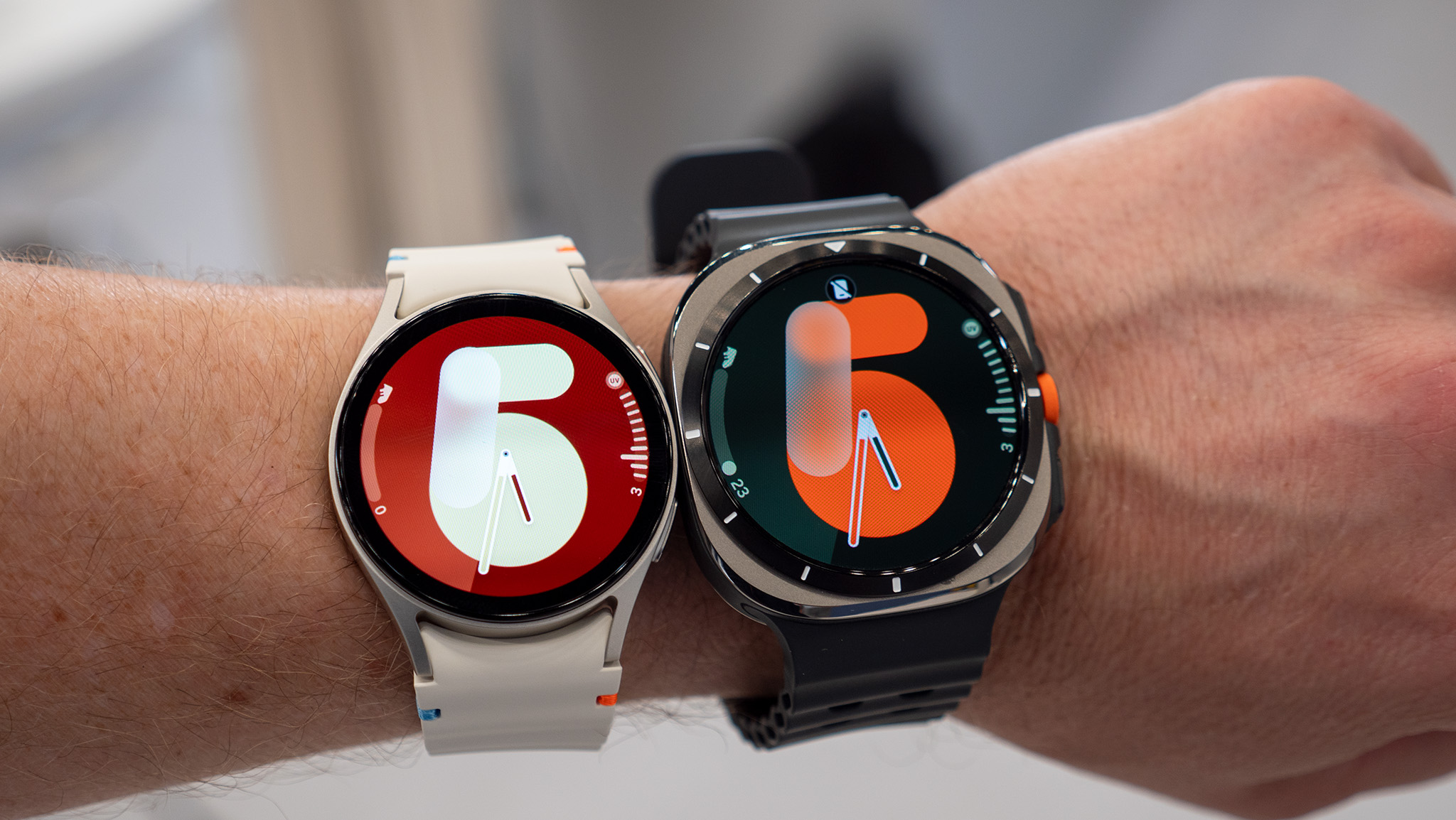 Comparing the Samsung Galaxy Watch 7 and Samsung Galaxy Watch Ultra