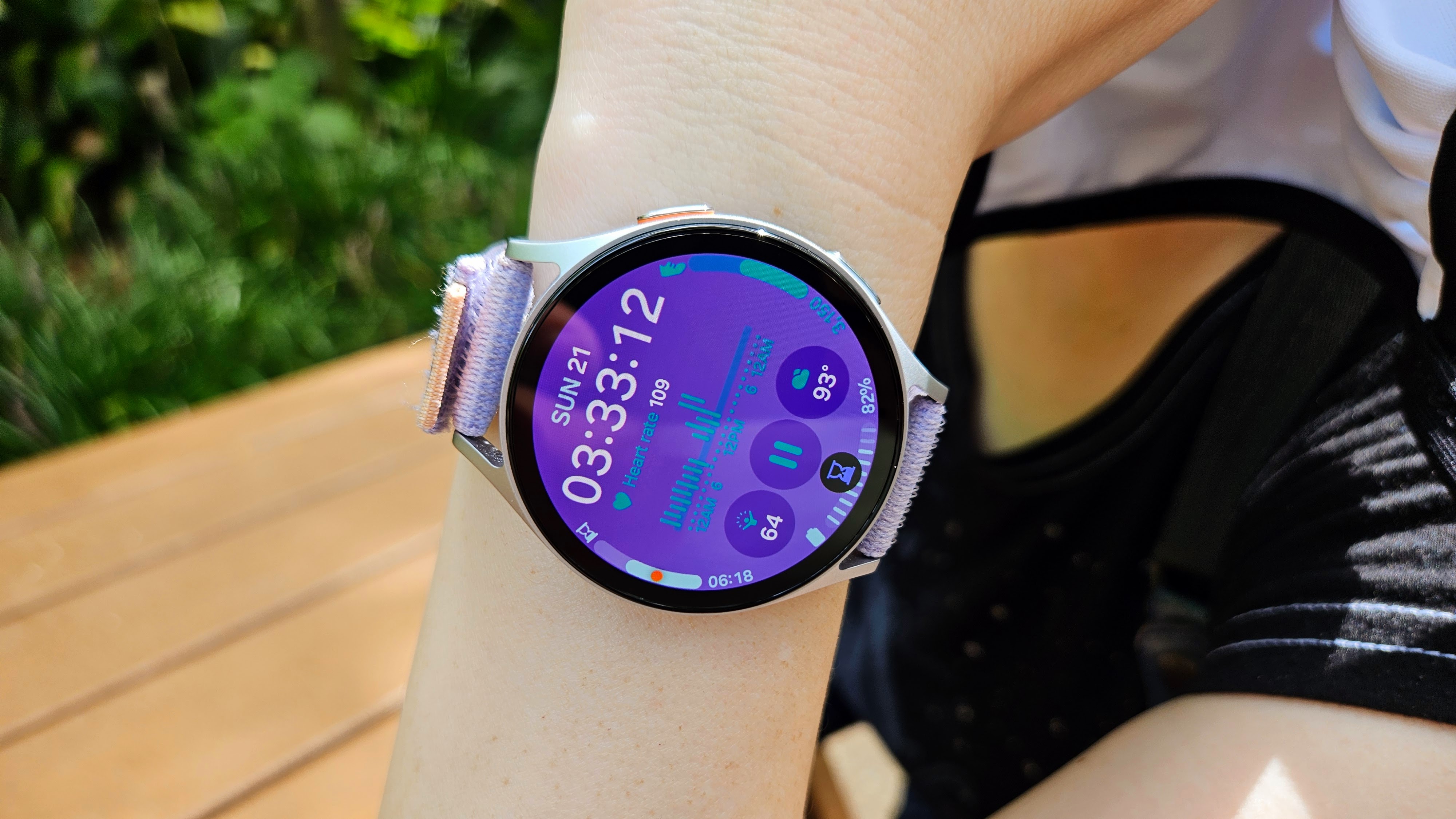 Ultra Info Board on the Samsung Galaxy Watch 7