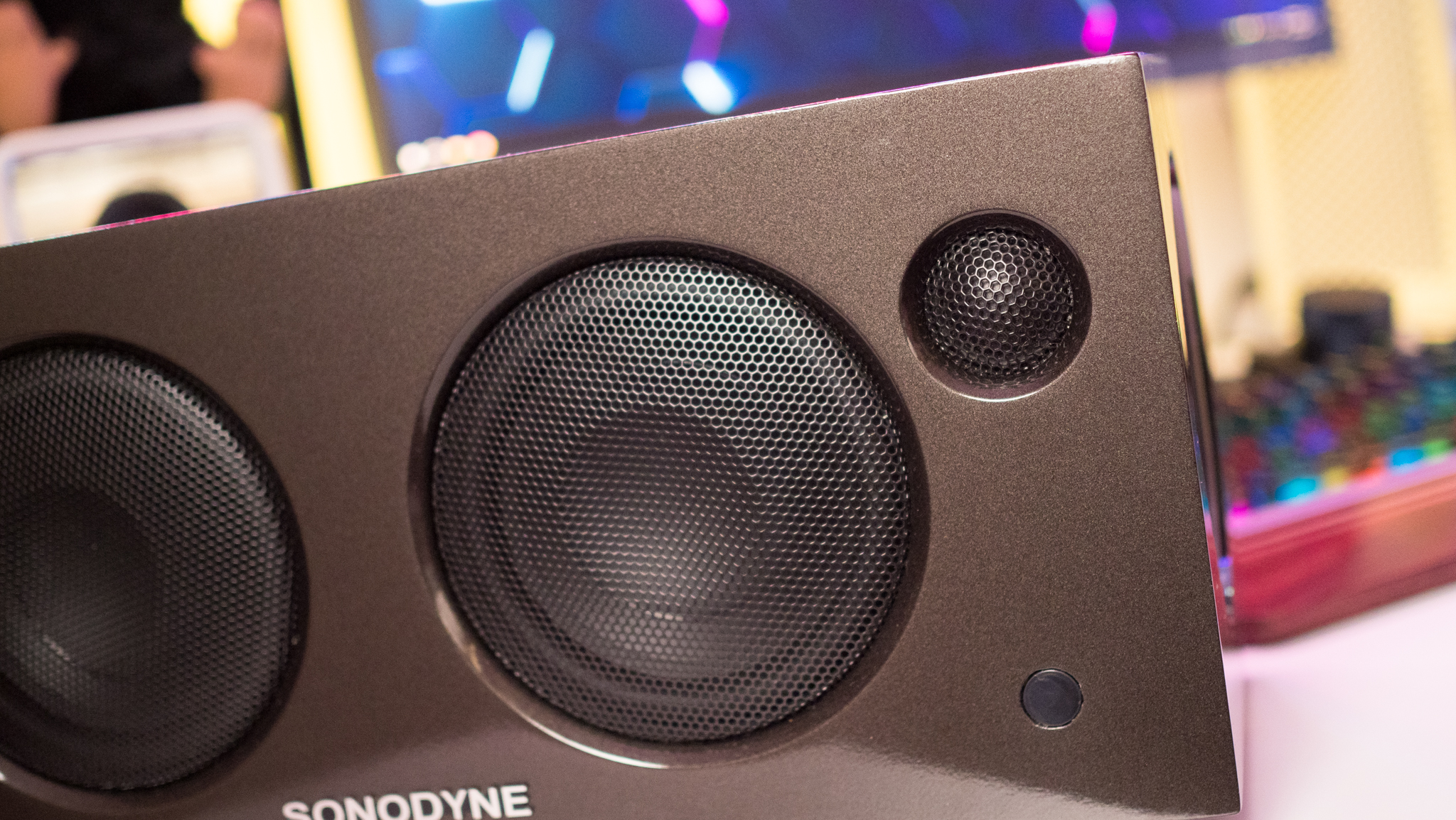 Sonodyne Malhar tweeters and woofers at the front