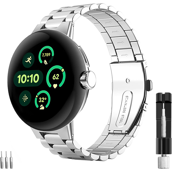 aresh stainless steel band google pixel watch 3