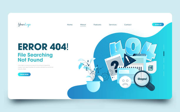 404 page design format- getty