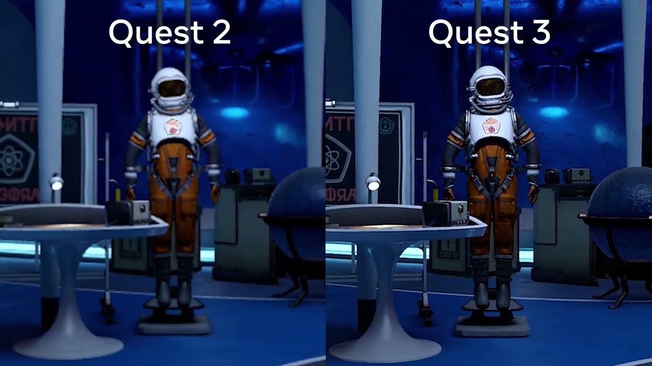 Red Matter 2 Meta Quest 3 vs Quest 2 comparison - YouTube