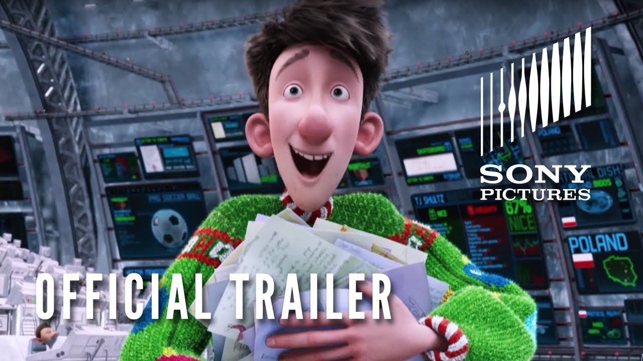 ARTHUR CHRISTMAS - Official Trailer - In Theaters 11/23 - YouTube