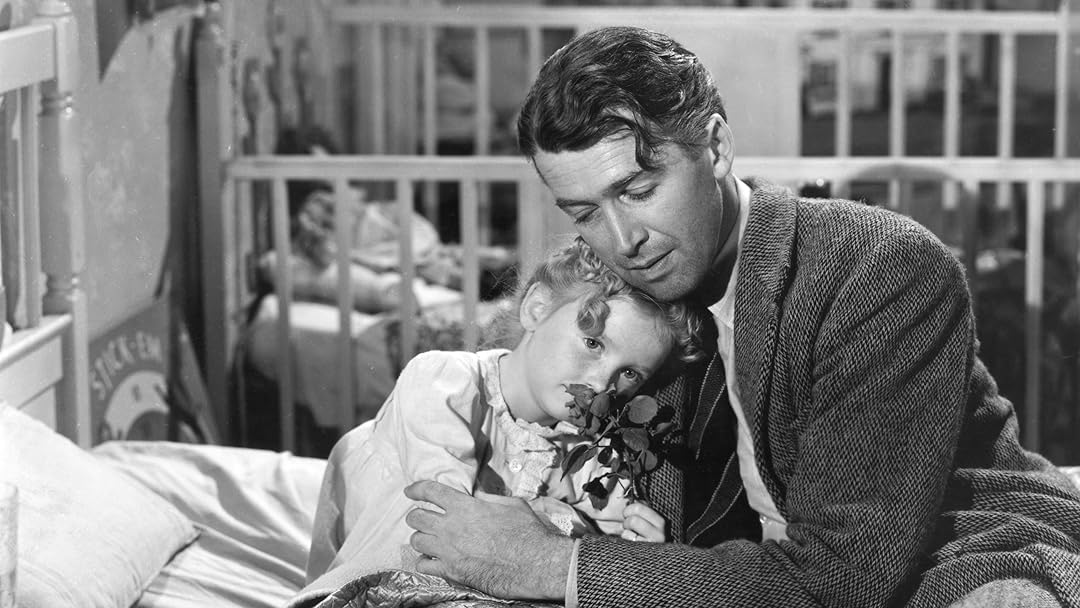 James Stewart as George Bailey in It's a Wonderful Life