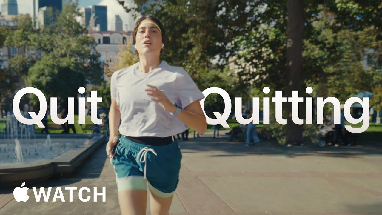 Apple Watch | Quit Quitting | Apple - YouTube