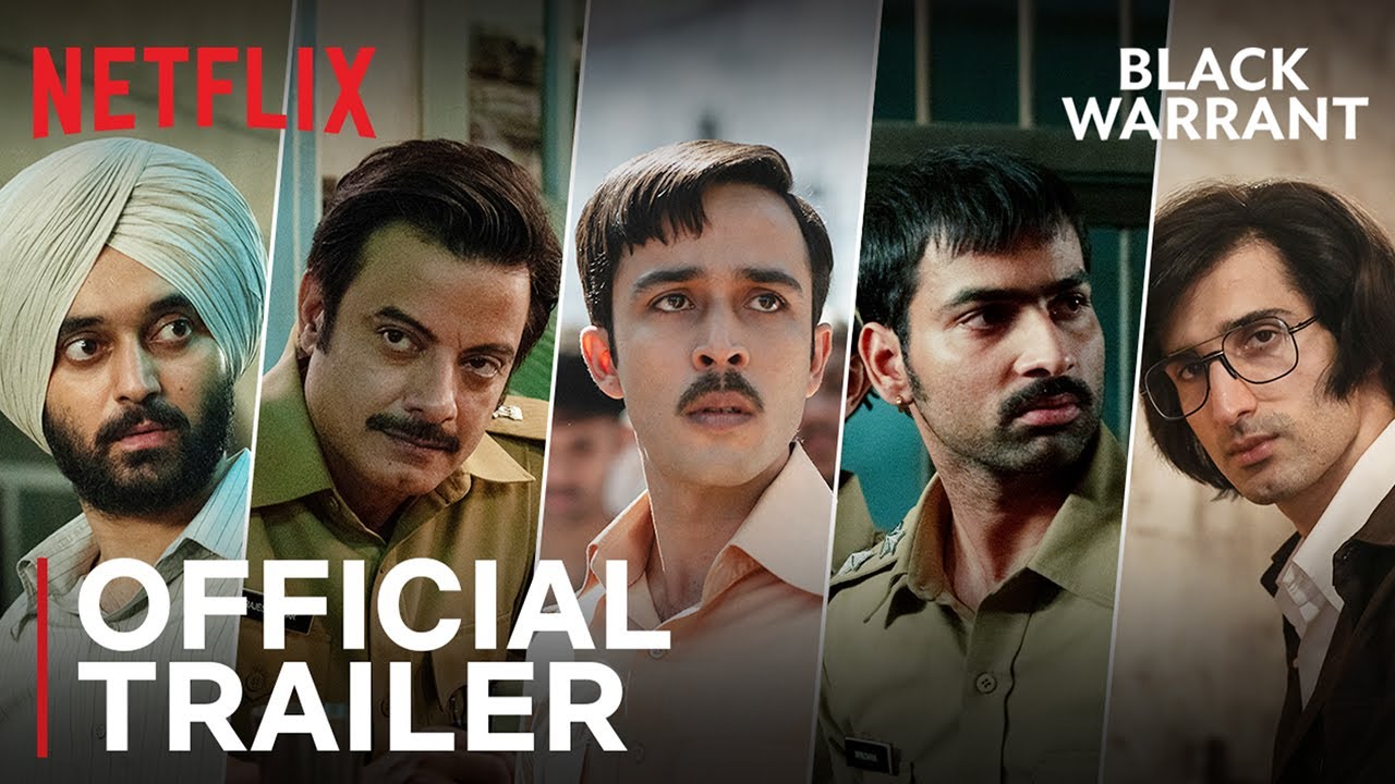 Black Warrant | Official Trailer | Vikramaditya Motwane, Zahan Kapoor, Rahul Bhat | Netflix - YouTube