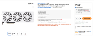 XFX RX 9070 XT on Newegg