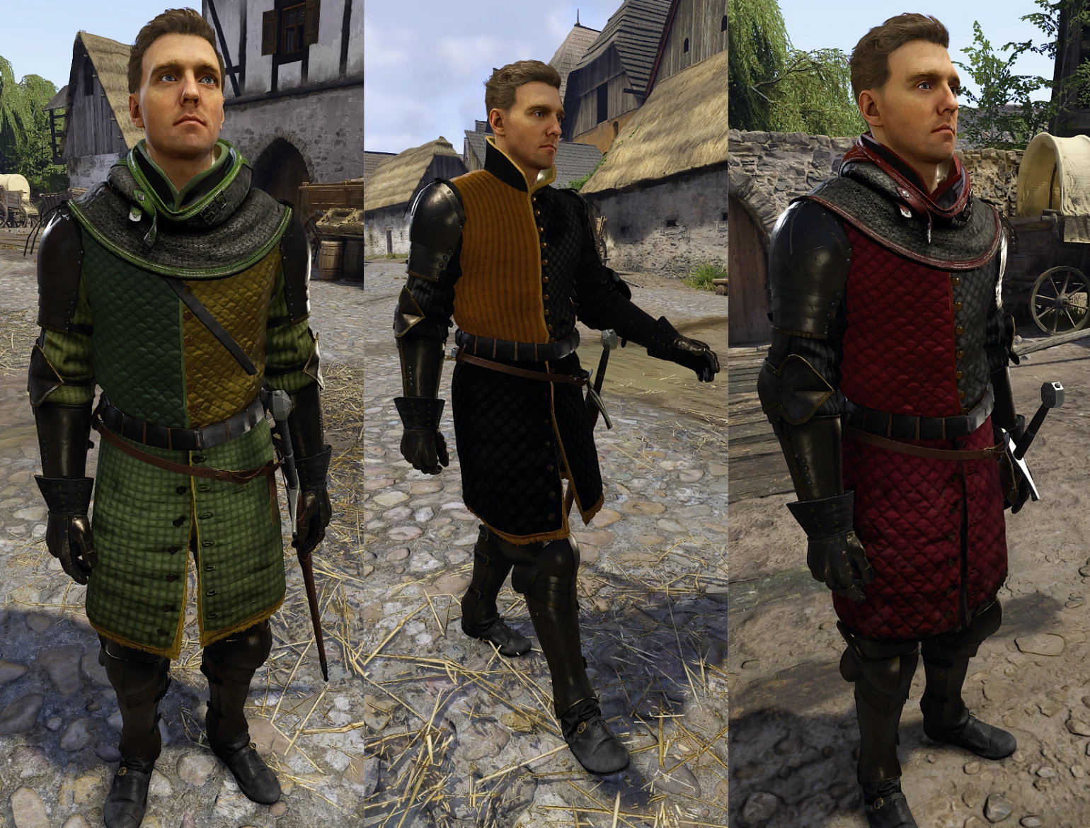 Henry from KCD2 wearing nice outfits