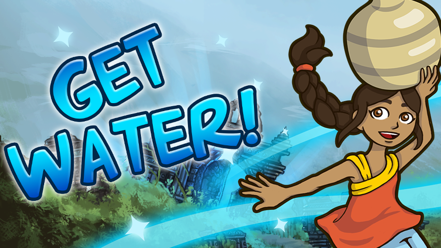 Get Water! splash art