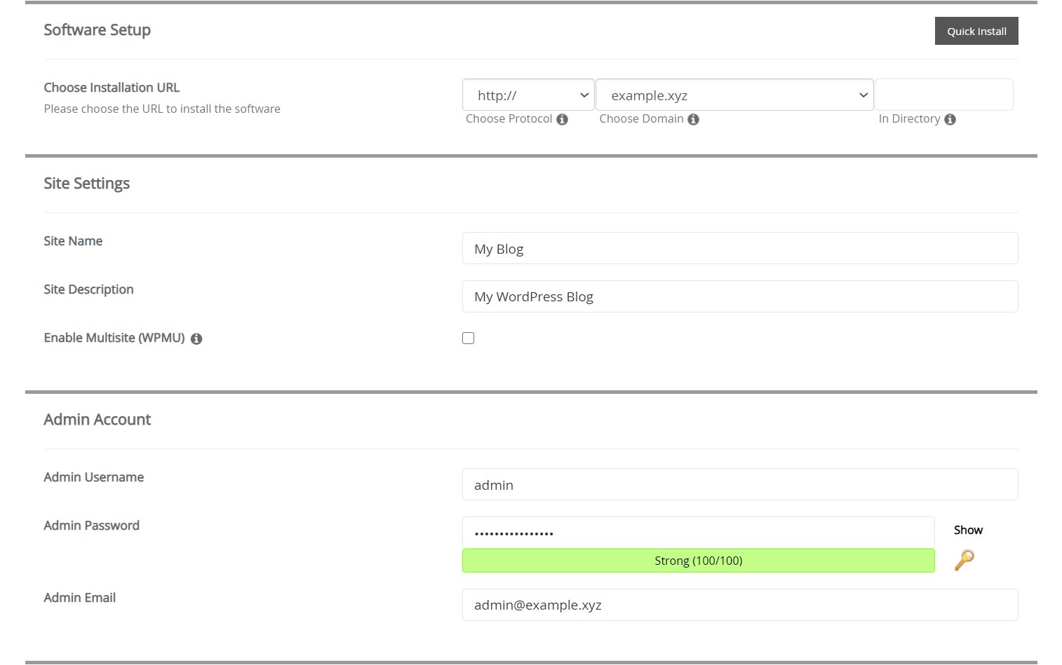 Software Setup