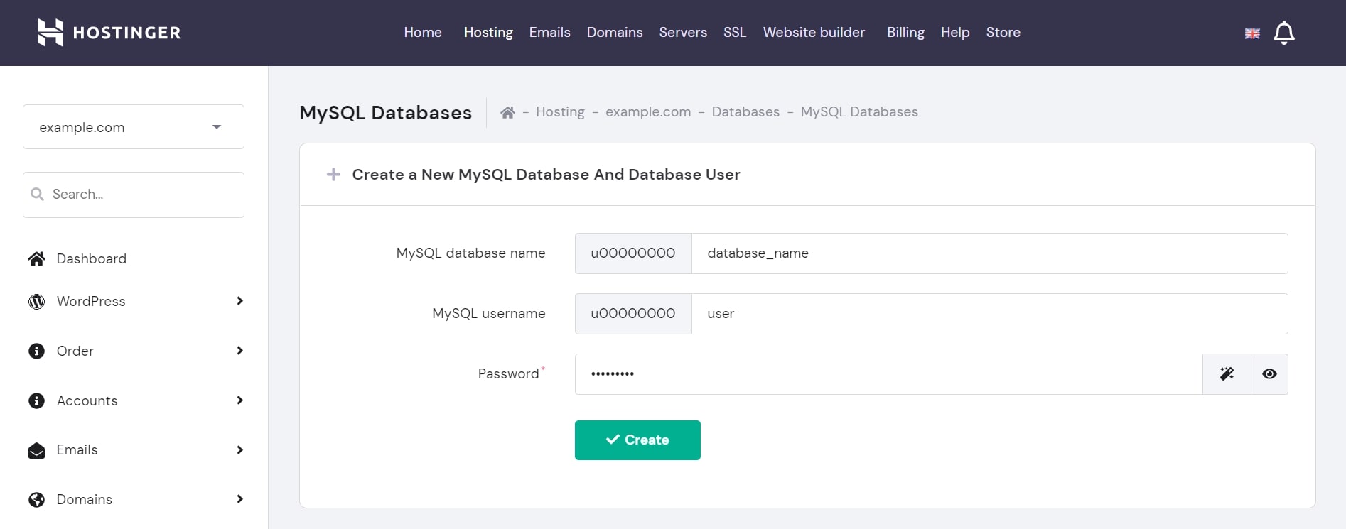 MySQL Databases