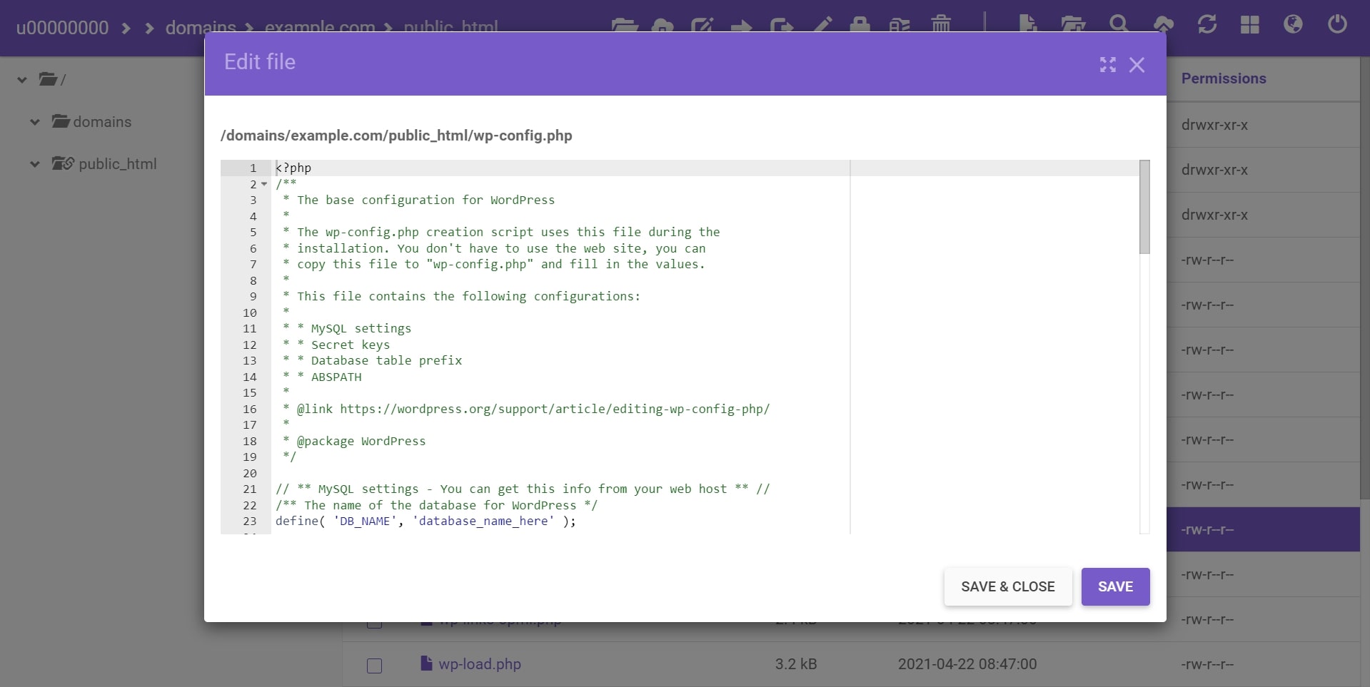 wp-config.php