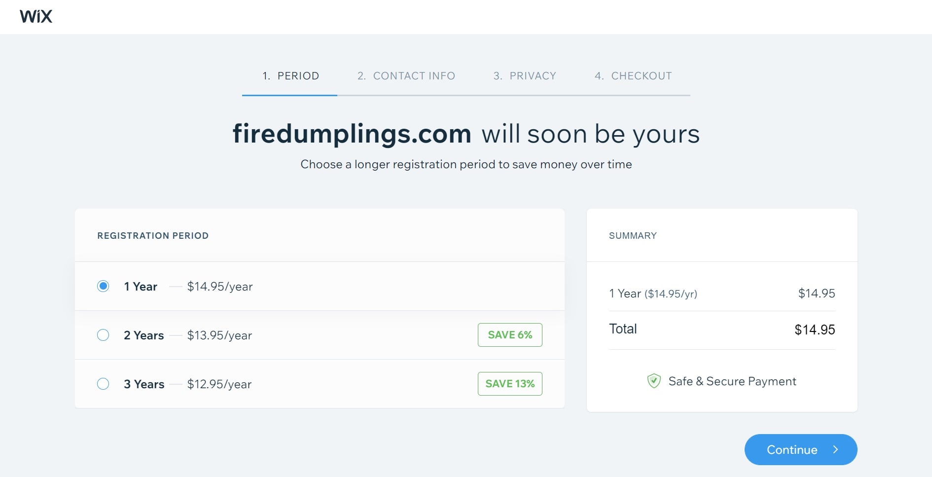 Domain Name Registration Period