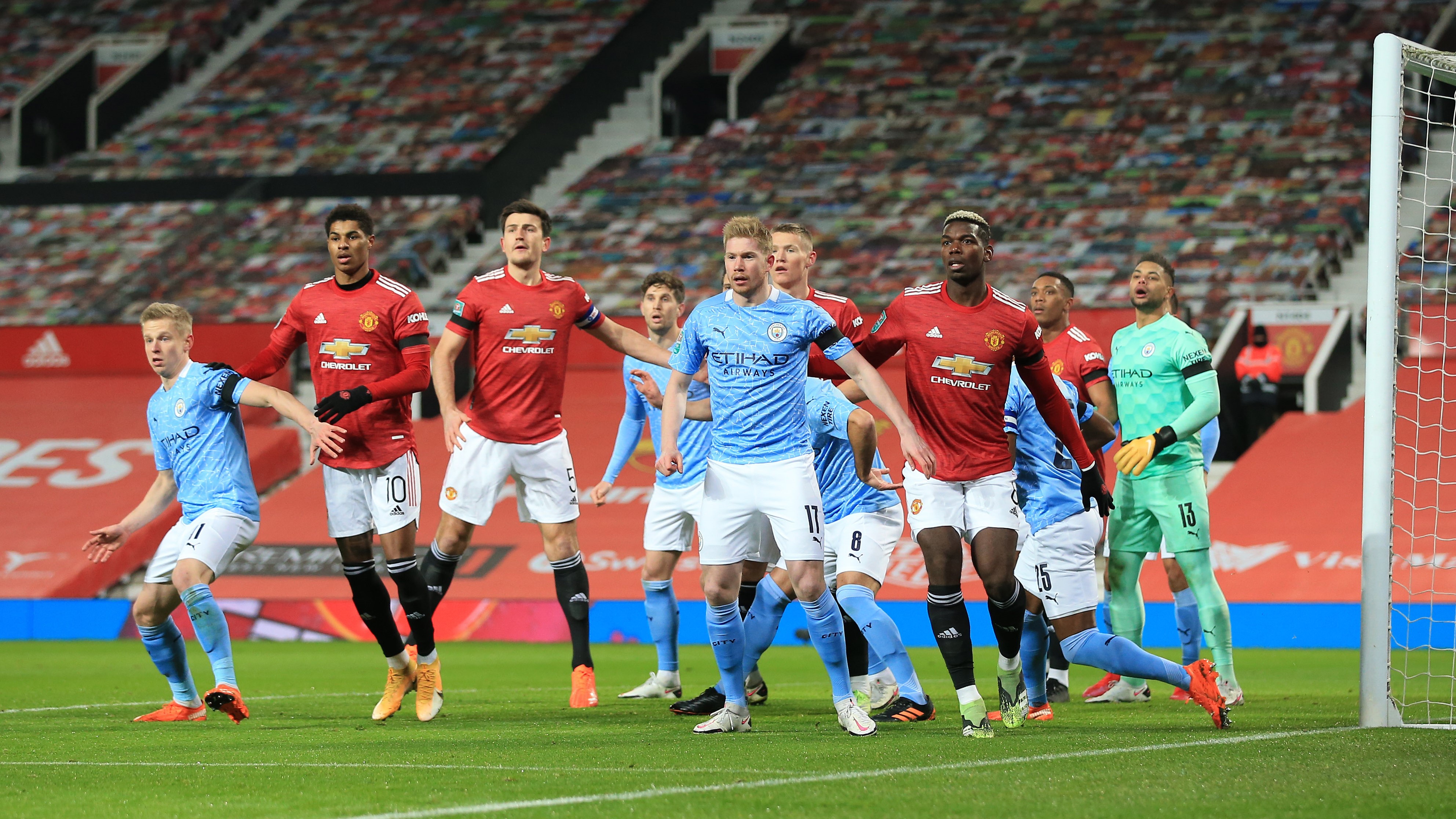 Manchester United playing Premier League football – a popular sport for Brits who want to watch UK TV from abroad