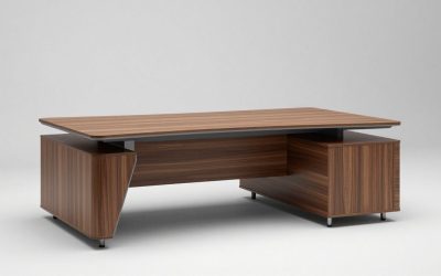 Best High-End Executive L-Shaped Wood Desks